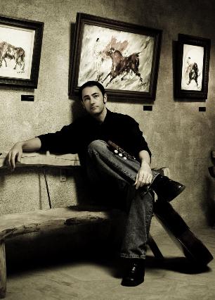 Domingo DeGrazia in the DeGrazia Gallery of the Sun, photo by Rachel at Litha photography